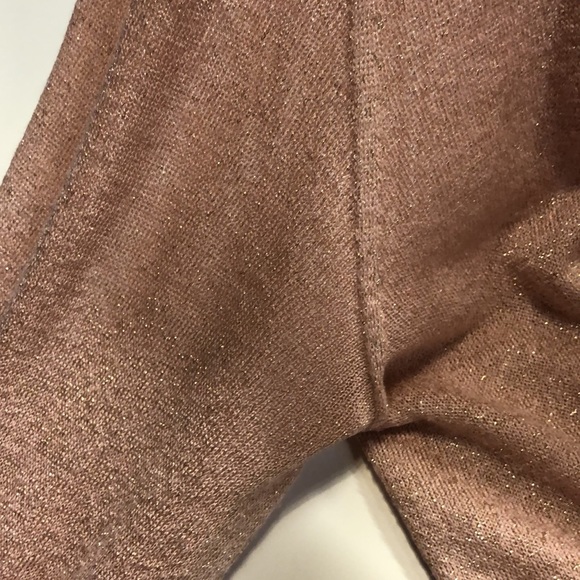 Escada Sumaira Desert Rose Shimmering Double-Layered Lurex-Knit Tunic - Picture 7 of 9